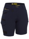 BISLEY Womens Flx&Move Stretch Zip Cargo Short