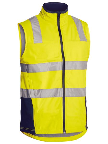 BISLEY BV0348T Taped HiVis Soft Shell Vest