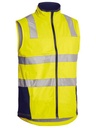 BISLEY BV0348T Taped HiVis Soft Shell Vest