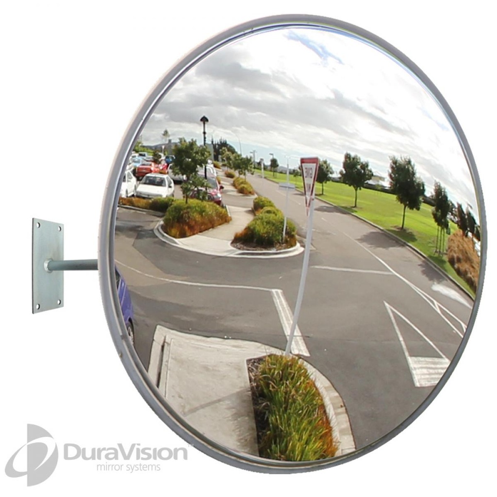 Convex Mirror, Stainless Steel - 1000mm