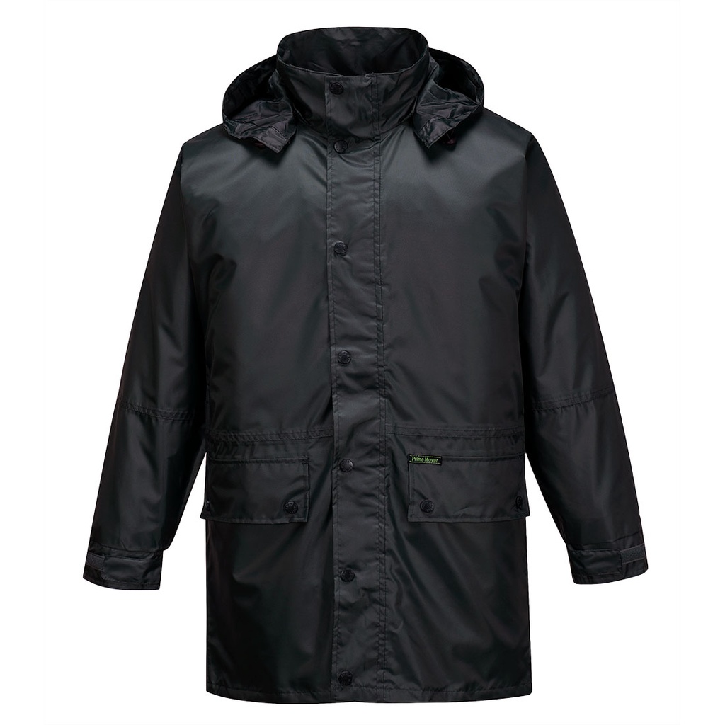 PORTWEST MR206 Waterproof Rain Jacket, Black