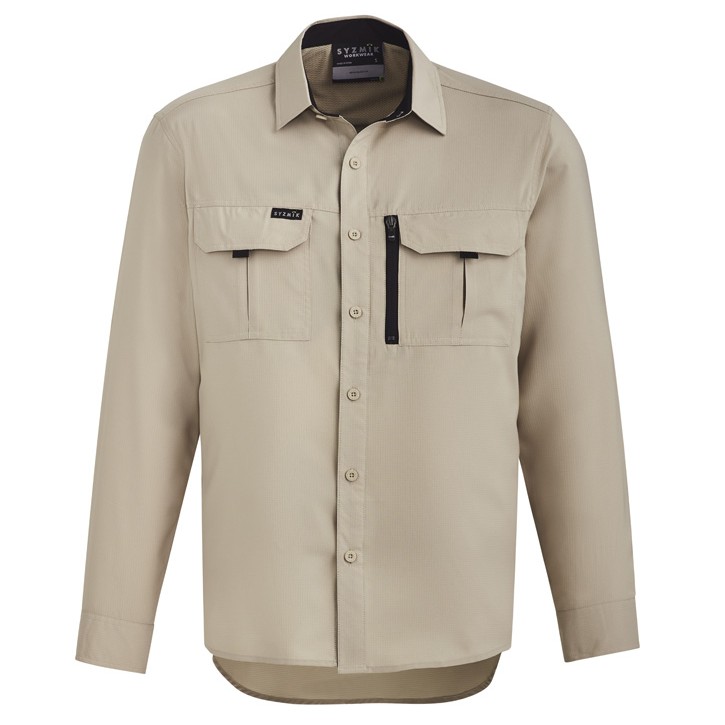 SYZMIK ZW460 Mens Outdoor Long Sleeve Shirt