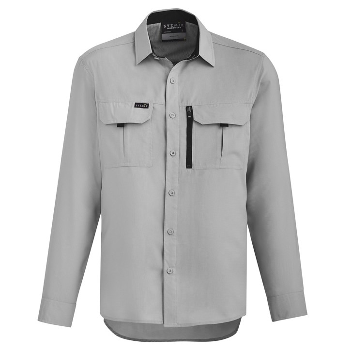 SYZMIK ZW460 Mens Outdoor Long Sleeve Shirt