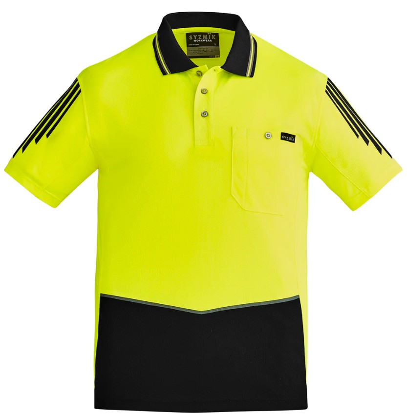 [ZH315-Y7XL] SYZMIK ZH315 HiVis Polo Shirt - 7XL