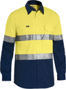 BISLEY BS6696T Taped Hi Vis Cool Lightweight Shirt