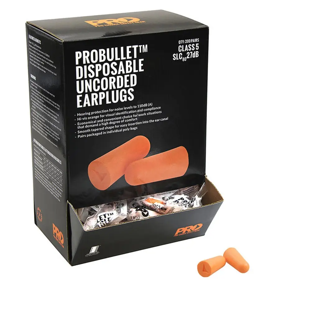 [PC-EPOU] [BOX] PROCHOICE PROBULLET Uncorded Earplugs