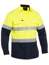 BISLEY BS6491T X Airflow Hi Vis Taped Stretch Ripstop Shirt