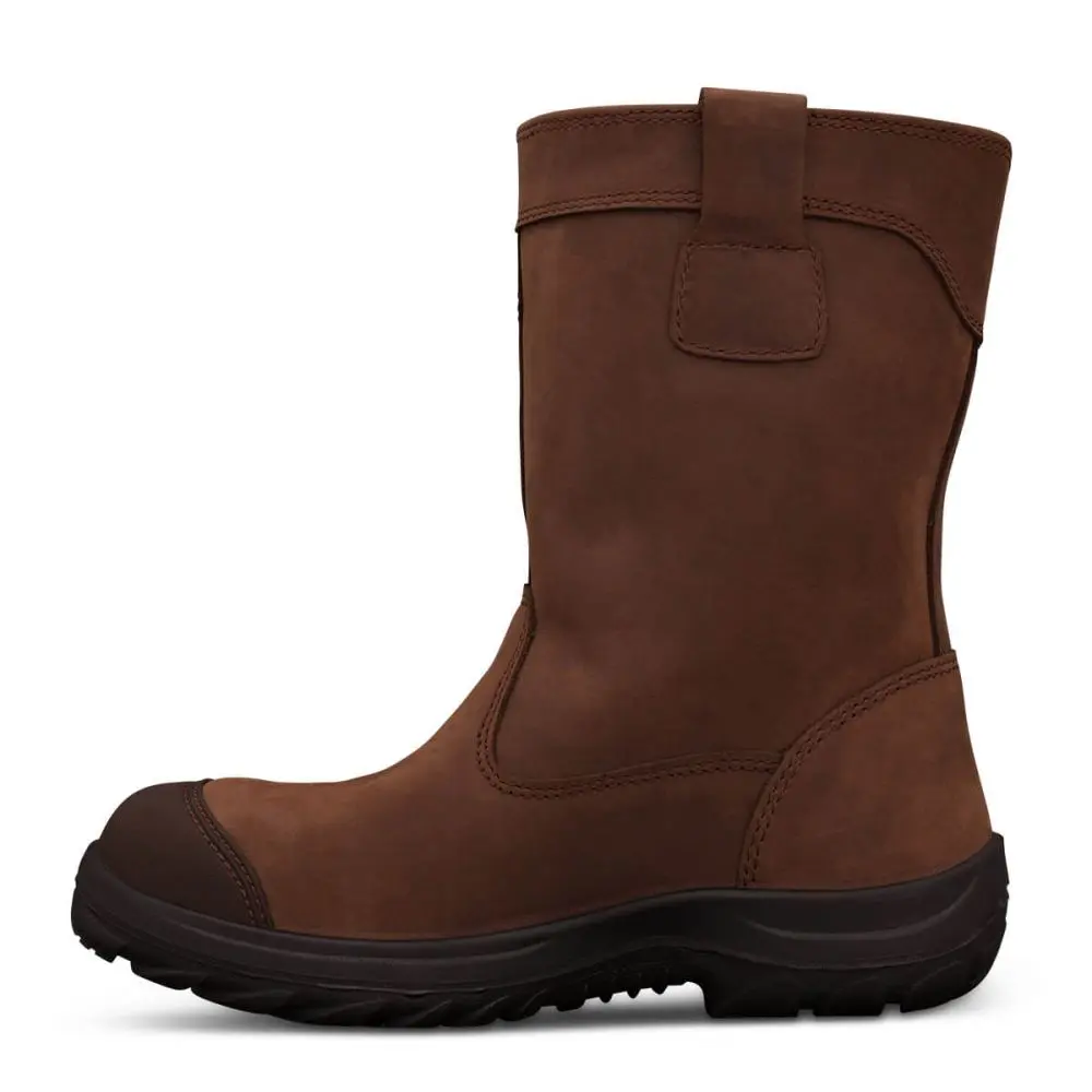 [SP-34692-08] OLIVER 34-692 Pull-On Rigger Boot, Brown (8)