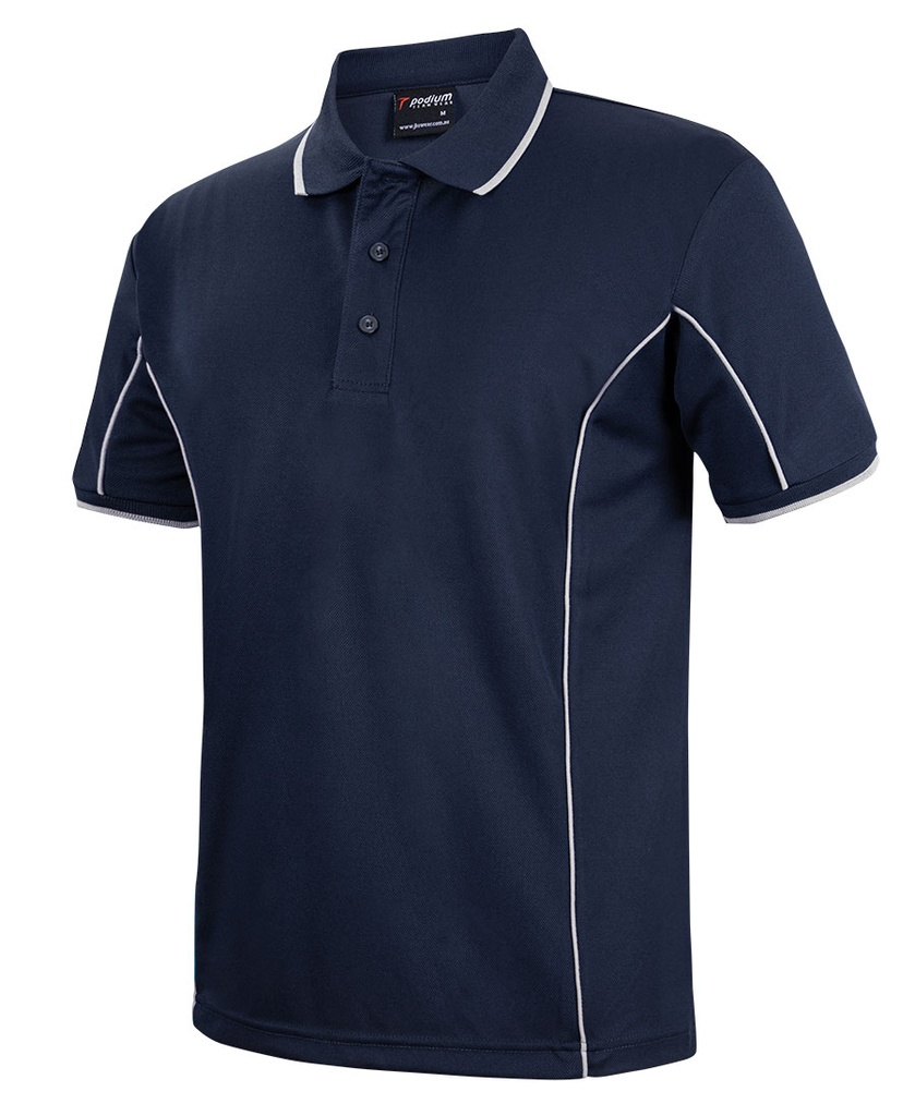 [JBS-7PIP-NWXS] JB's 7PIP Polo Shirt (XS, Navy-White)