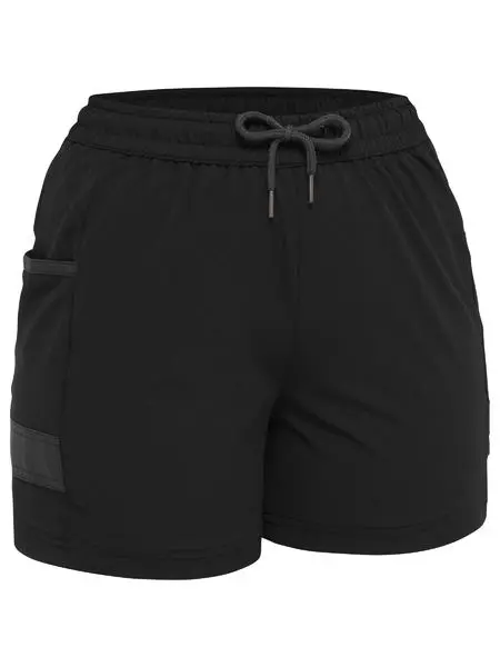 [BW-BSHL1331-B08] BISLEY BSHL1331 Womens Flex & Move 4-way Stretch Short (08)