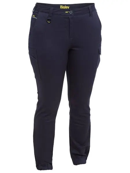BISLEY Women's Cotton Cargo Cuffed Pants