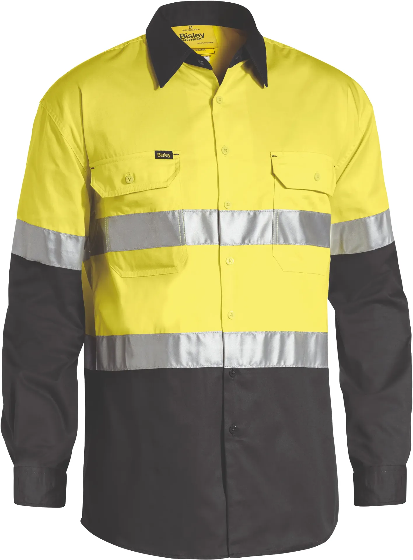 BISLEY BS6696T Taped Hi Vis Cool Lightweight Shirt