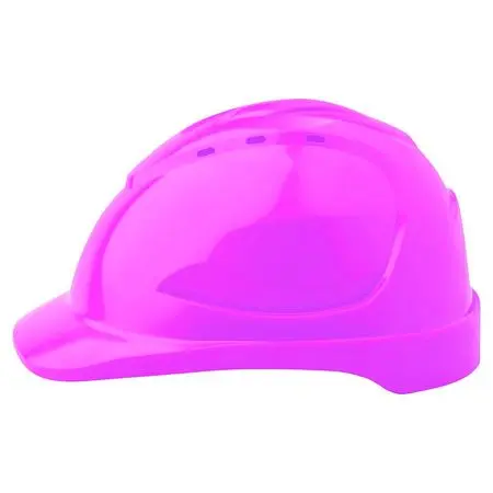 PROCHOICE V9 Pink Vented Hard Hat Pushlock Harness