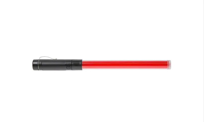 [VS-TB250R] Traffic Controller Wand - 270mm (3x AAA Included)