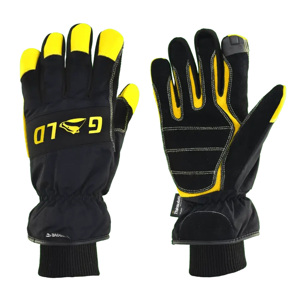 BADGER Gold Touch Freezer Gloves