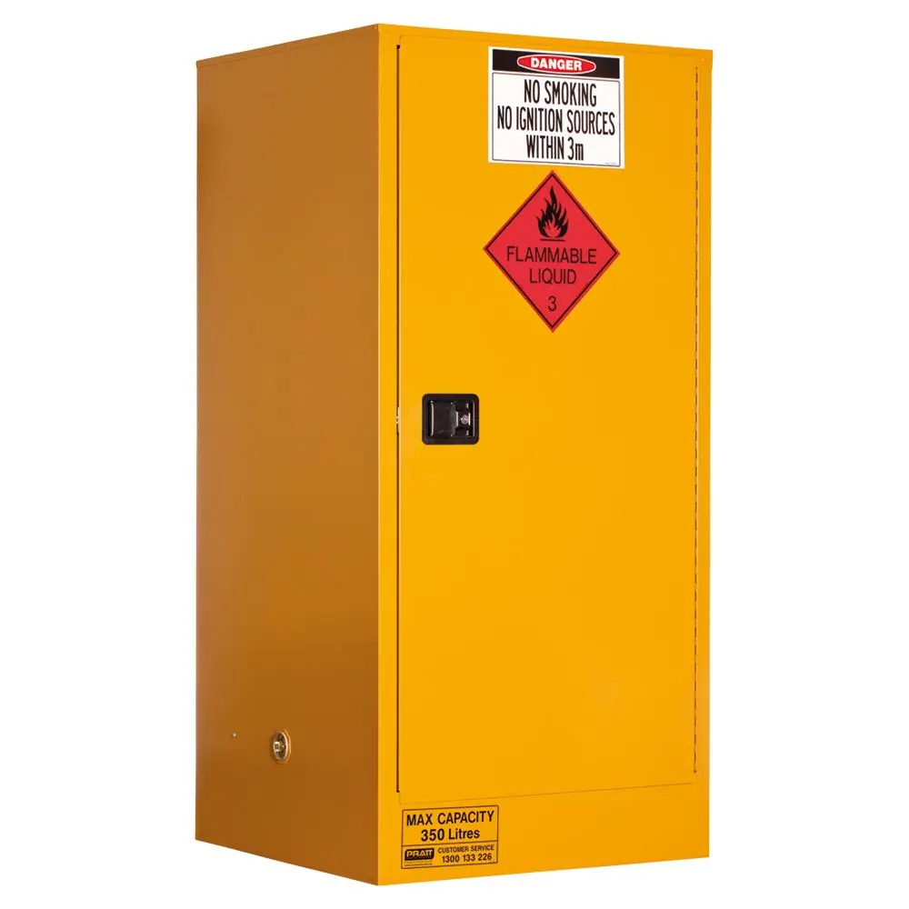 PRATT 5560ASE FLAMMABLE LIQUID STORAGE CABINET, 350L 1D/3S