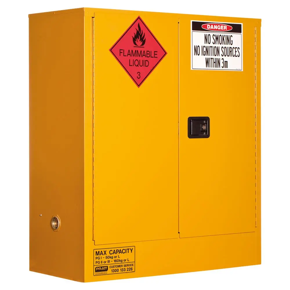 PRATT 5530AS FLAMMABLE LIQUID STORAGE CABINET, 160L