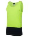 JB's 6HTS Hi Vis Traditional Singlet