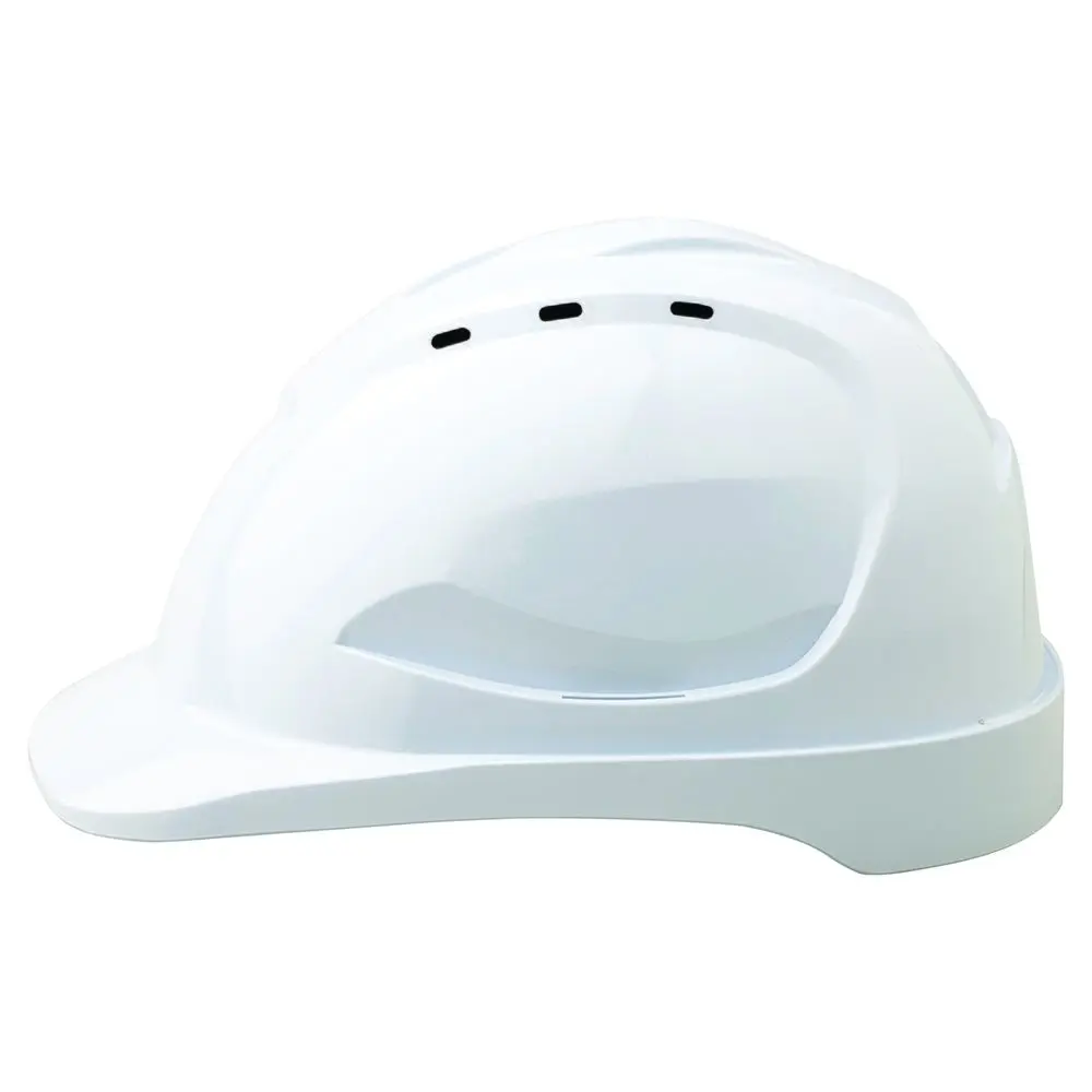 PROCHOICE V9 White Vented Hard Hat Pushlock Harness