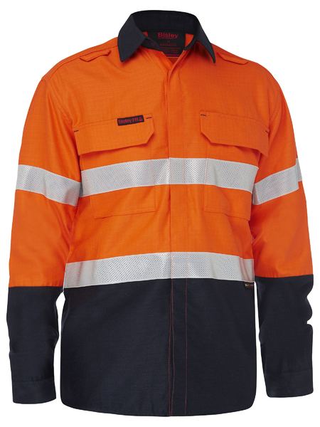 BISLEY APEX 160 PPE1 FR Ripstop Vented Shirt