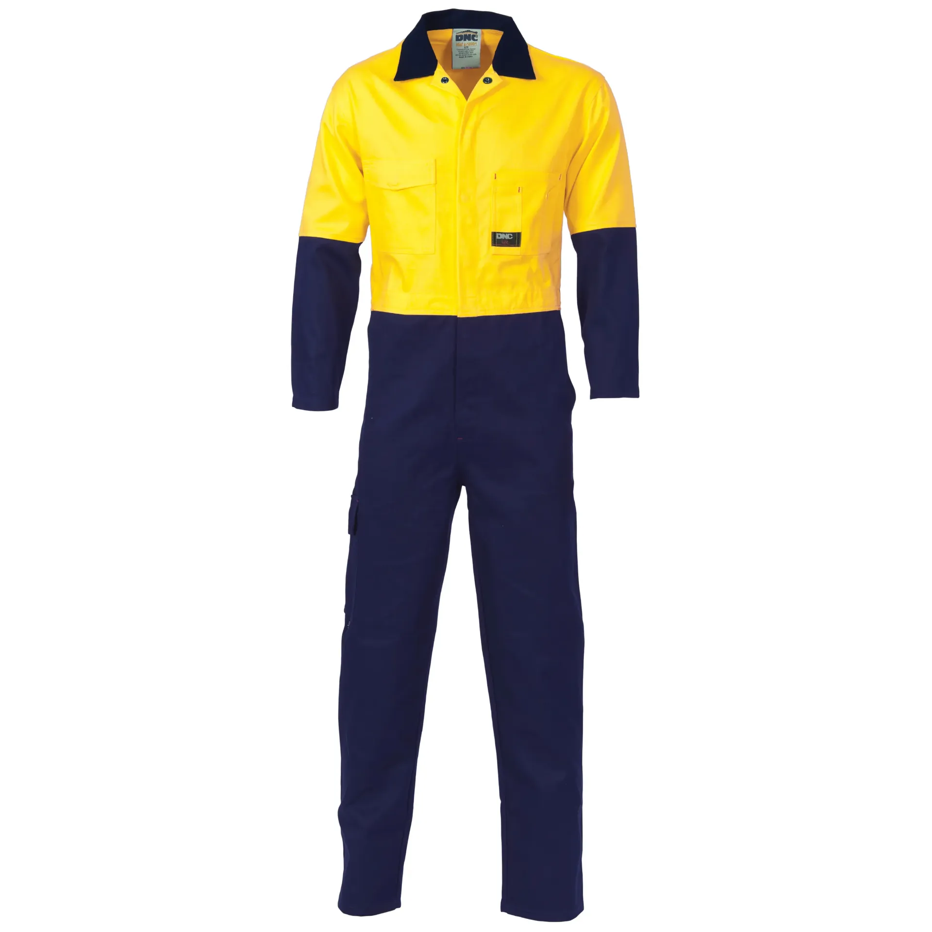 DNC 3852 HiVis Cool-Breeze Cotton Coverall