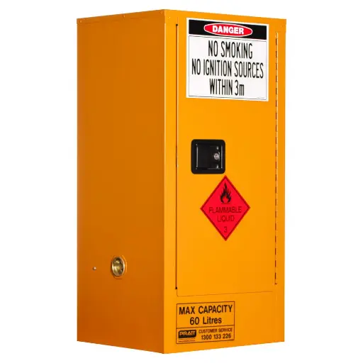 [PC-5517AS] PRATT 5517AS FLAMMABLE LIQUID STORAGE CABINET, 60L