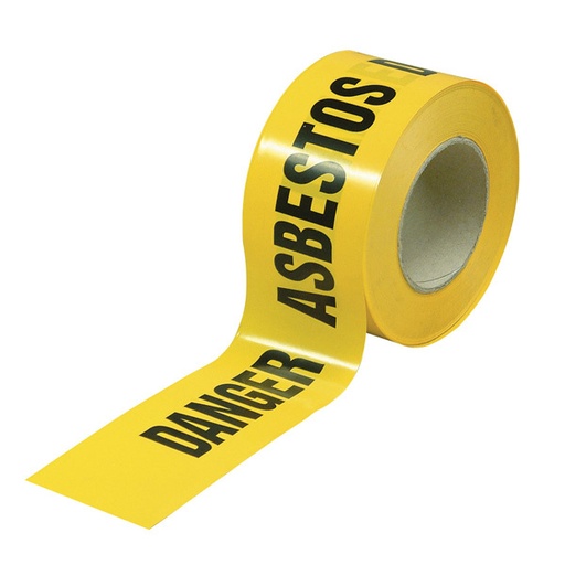 [PC-DADH30075] 300m Barricade Tape - Danger Asbestos Dust Hazard