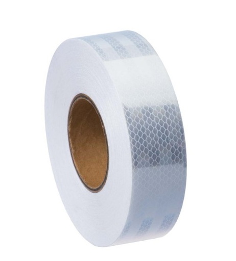 [RT1S50-R] [ROLL 50mm x 45m] Class 1 Reflective Tape - Silver White