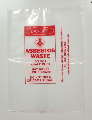 [ASB-M] Asbestos Bag - 200 um 1100x700mm (Pack 5)