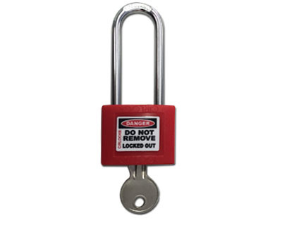 [CIR-SLP450-RED] CIRLOCK 50mm Safety Lockout Padlock - Red - Individually Keyed