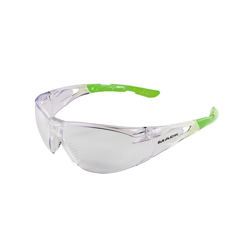 [BB-MKFENDERCR00SM] MACK Fender [Small Frame - Clear] Anti-Fog Safety Glasses