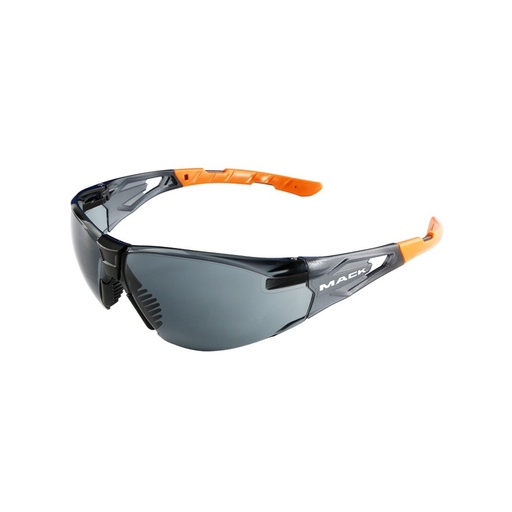 [BB-MKFENDERSM00SM] MACK Fender [Small Frame - Smoke] Anti-Fog Safety Glasses