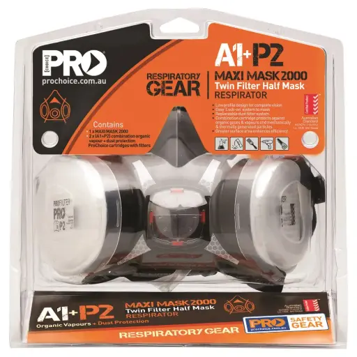 [PC-HMA1P2-HP] PROCHOICE A1P2 Respirator - Dust & Vapour Protection