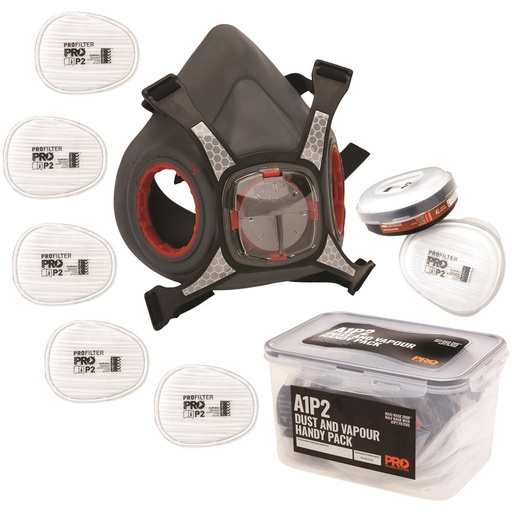 [PC-HMA1P2-HP] PROCHOICE A1P2 Respirator Dust & Vapour Kit