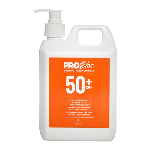 [PC-SS1-50] PROCHOICE Sunscreen PRO-BLOC SPF 50+ 1 Litre (SS1-50)