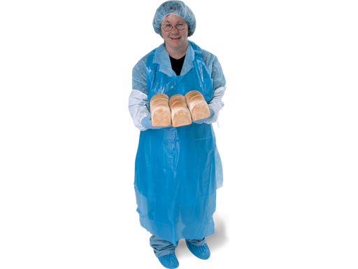 [RCR-DPEAB500] PROVAL Disposable Blue Polyethylene Aprons (50 pieces)
