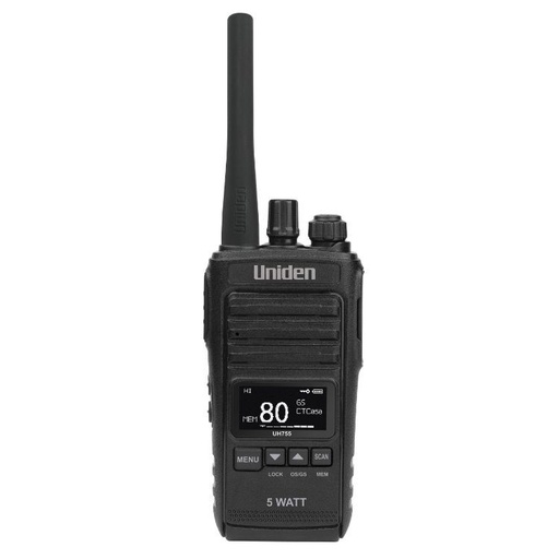 [UH755] UNIDEN UH755 5W UHF Handheld Radio