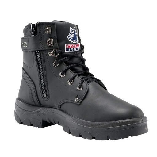 322152 | STEEL BLUE Argyle Zip Nitrile Boots