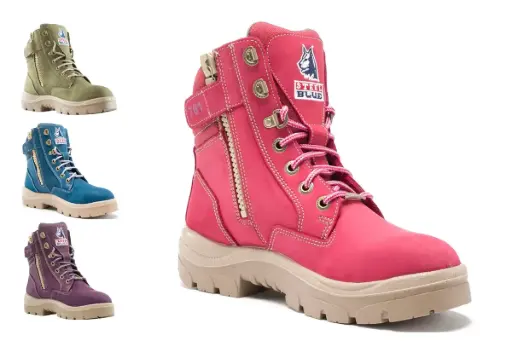 512761 | STEEL BLUE Southern Cross Zip Ladies Boots