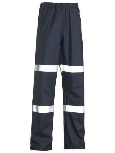 BISLEY BP6936T Double Taped Navy PU Rain Pants