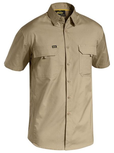 BISLEY BS1414 X Airflow Ripstop Shirt - Khaki