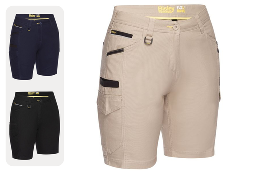 BISLEY BSHL1044 Womens Flx&Move Cargo Short