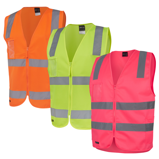 JB's 6DNSZ HiVis (D+N) ZIP Safety Vest