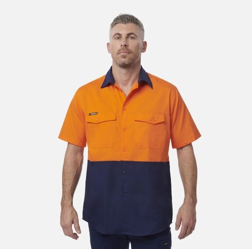 KING GEE K54875 Short Sleeve WorkCool Shirt