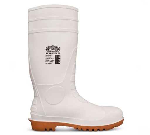 KINGS 10-110 White Safety Gumboots