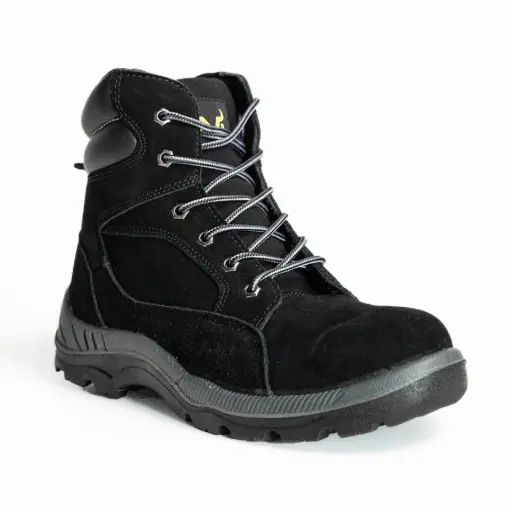Black | MUNKA GIRDER ZIP Work Boots