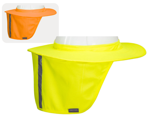 PORTWEST HA21 Hi-Vis Brim with Neck Shade