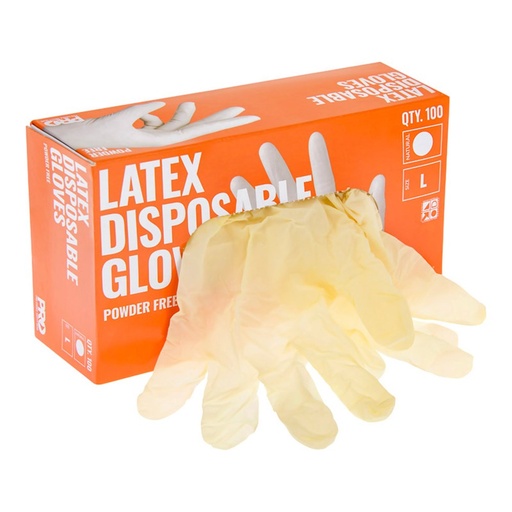 PROCHOICE MDLPF Latex Disposable Gloves [BOX 100]