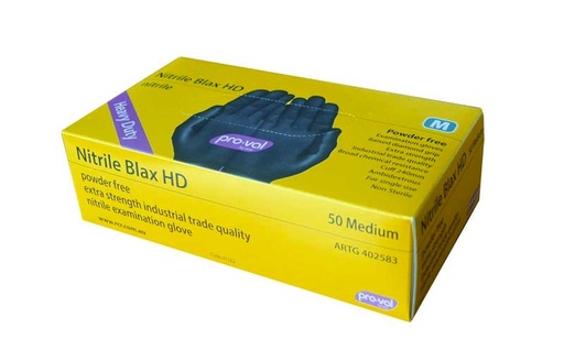 PROVAL Nitrile Blax HD Gloves