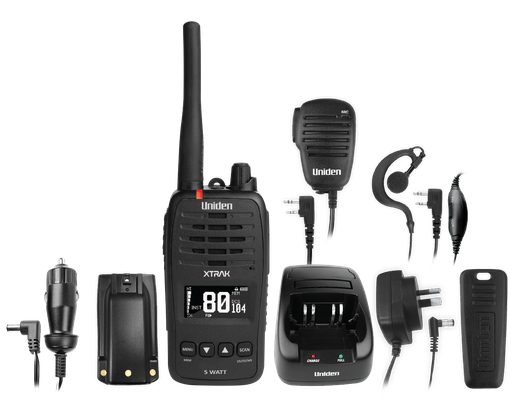 UNIDEN XTRAK50 5W UHF Handheld Radio